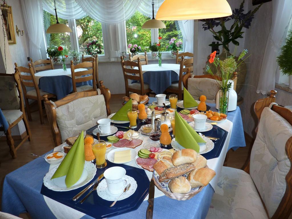 Pension Rheingold Garni Bad Grund Buitenkant foto