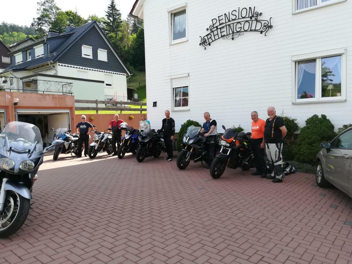 Pension Rheingold Garni Bad Grund Buitenkant foto